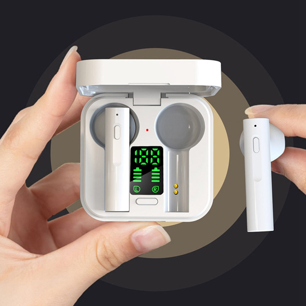Air6 Plus Solar Power TWS Earbuds Low latency Gaming Headset Intelligent Noise Reduction Headphones Half-In-Ear Bluetooth Earphones with LED Display Air6 Plus Solar Power TWS Earbuds Low latency Gaming Headset Intelligent Noise Reduction Headphones Half-In-Ear Bluetooth Earphones with LED Display